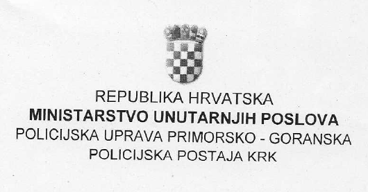SIGURNOST GOSTIJU NA OTOKU KRKU – PREPORUKE MUP-a
